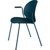 Fritz Hansen N02™ Recycle Chair With Armrest Monochrome 4 L Egg™Ed, Dark Blue
