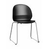Fritz Hansen N02™ Recycle Chair With Welded Connecting Device, Black/Chrome