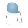 Fritz Hansen N02™ Recycle Chair With Welded Connecting Device, Light Blue/Chrome