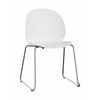 Fritz Hansen N02™ Recycle Chair With Welded Connecting Device, Off White/Chrome