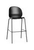 Fritz Hansen N02™ Recycle High Bar Stool, Black/Black