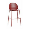 Fritz Hansen N02™ Recycle High Bar Stool, Dark Red/Dark Red