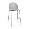 Fritz Hansen N02™ Recycle High Bar Stool, Grey/Grey