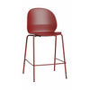 Fritz Hansen N02™ Recycle Low Bar Stool, Dark Red/Dark Red