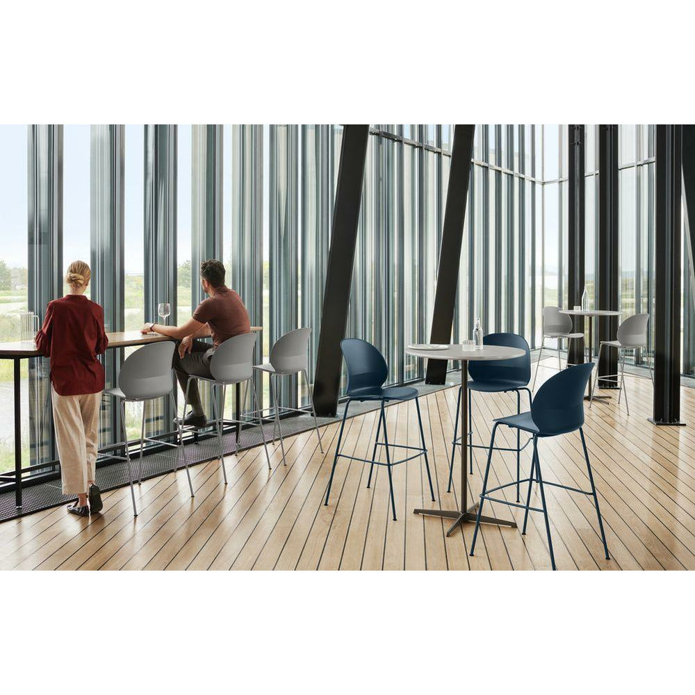 [product_category]-Fritz Hansen N02 Recycle Low Bar Stool, Grey/Grey-Fritz Hansen-N02-40-Grey-Grey-FRI-5