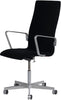 Fritz Hansen Oxford™ Classic Swivel Armchair Fabric, Middle Backrest
