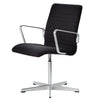 Fritz Hansen Oxford™ Premium Armchair Fabric Low Backrest, Rime Brown