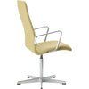 Fritz Hansen Oxford™ Premium Armchair Fabric Middle Backrest, Rime Yellow