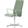 Fritz Hansen Oxford™ Premium Height Adjustable Armchair Fabric Middle Back, Rime Green