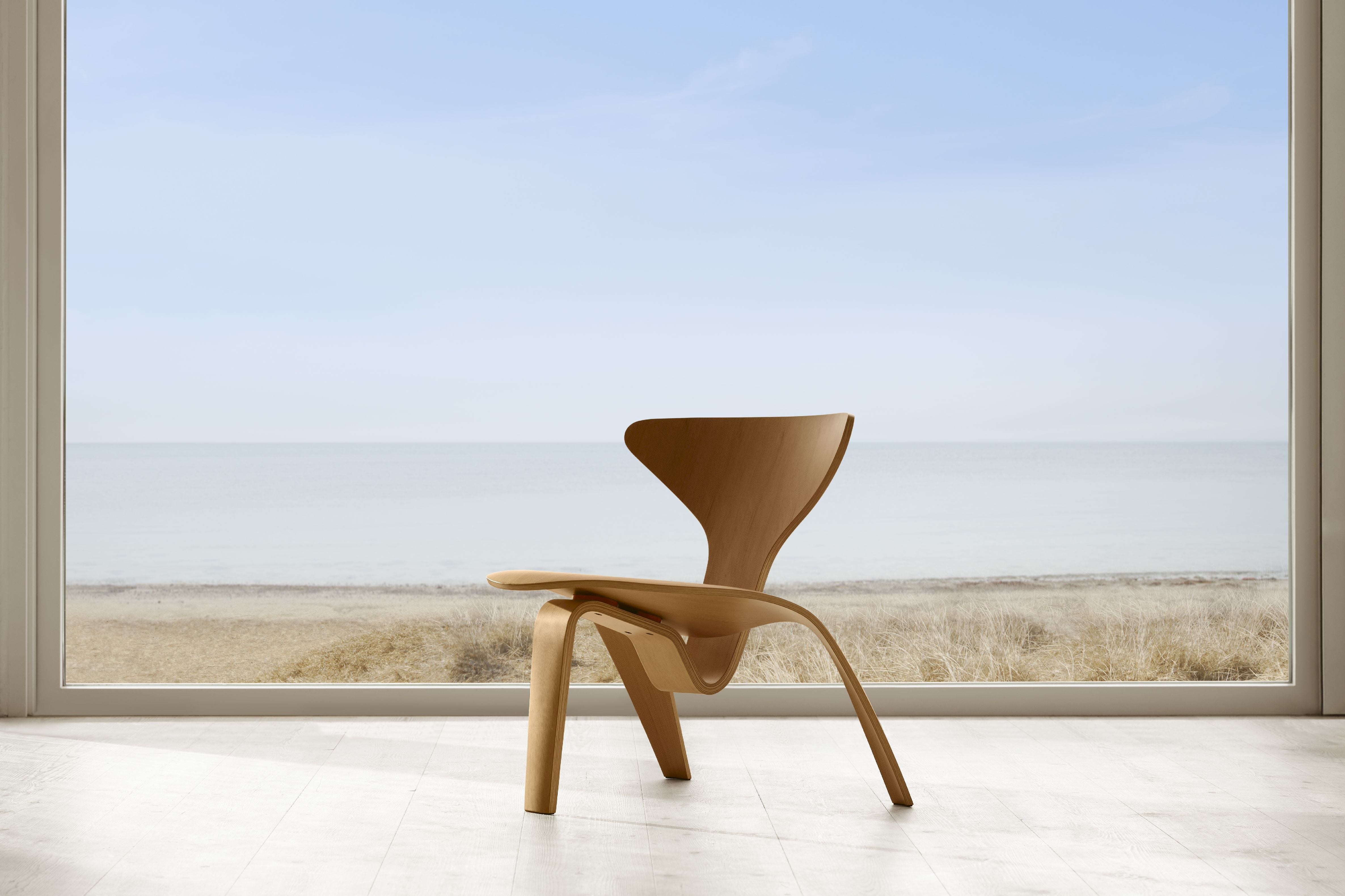 [product_category]-Fritz Hansen Pk0 A Lounge Chair, Swiss Stone Pine-Fritz Hansen-PK0-A-OregonPine-FRI-4