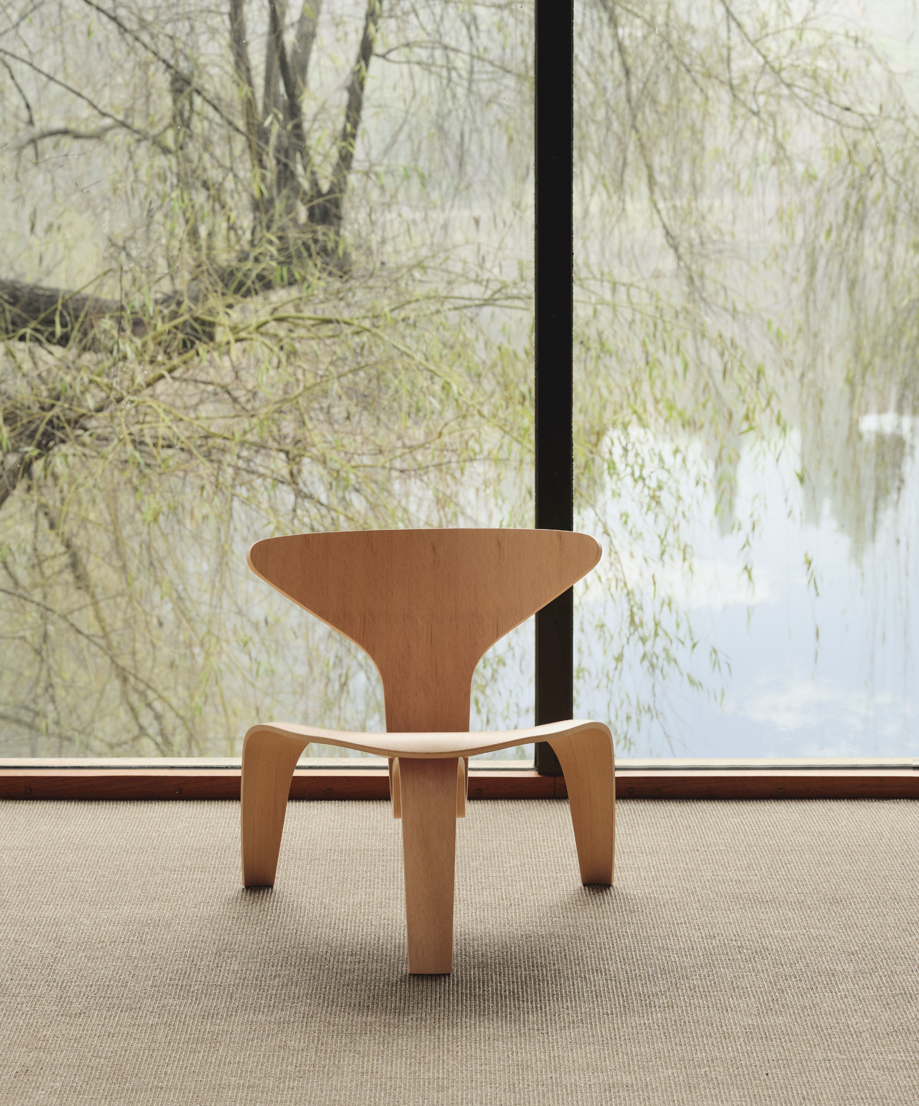[product_category]-Fritz Hansen Pk0 A Lounge Chair, Swiss Stone Pine-Fritz Hansen-PK0-A-OregonPine-FRI-5