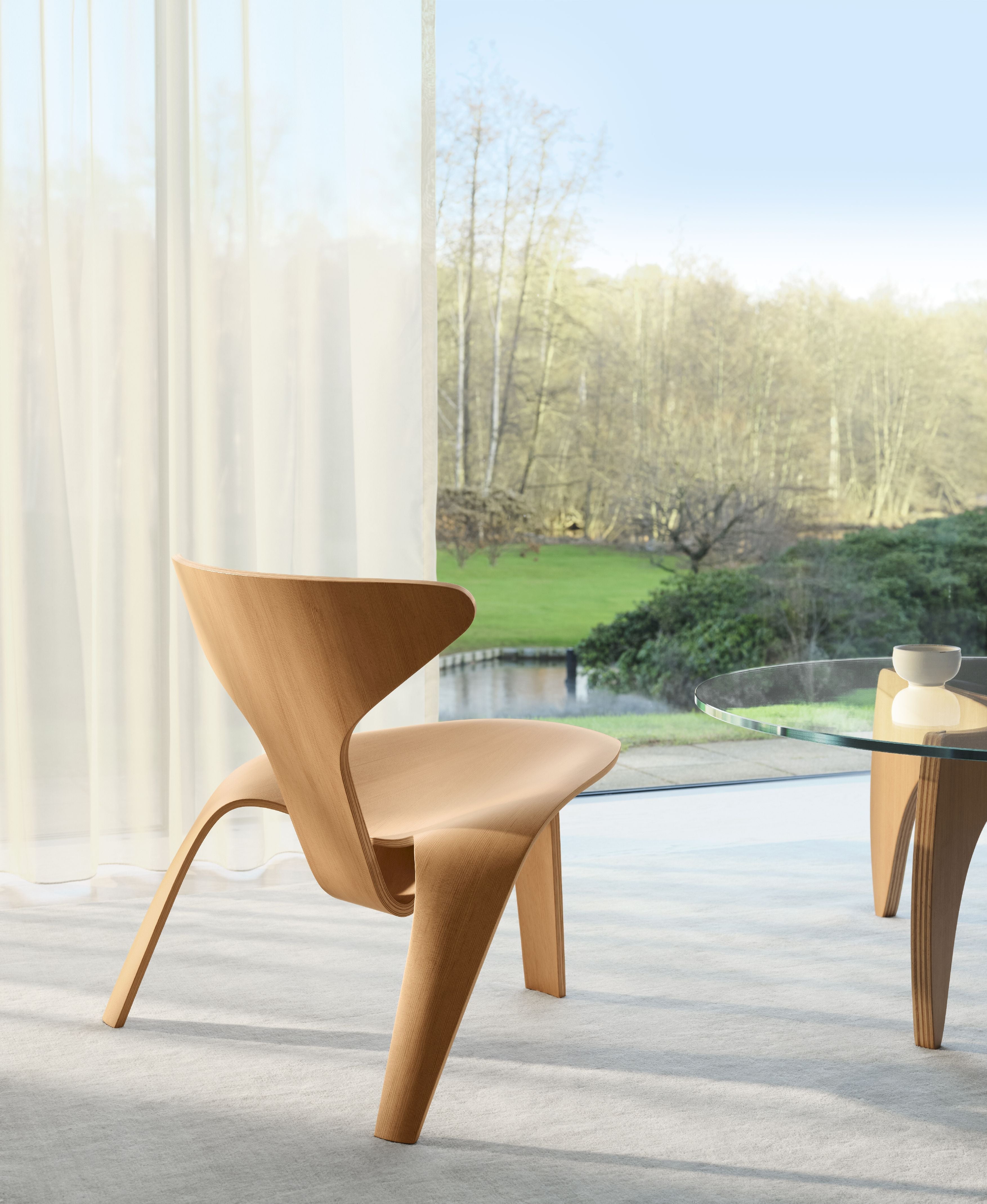 [product_category]-Fritz Hansen Pk60 Coffee Table, Swiss Stone Pine-Fritz Hansen-PK60-OregonPine-FRI-4