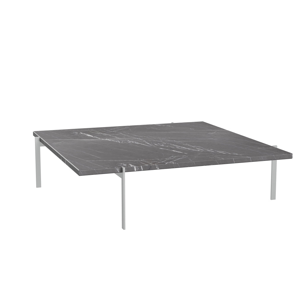 [product_category]-Fritz Hansen Pk61 A Coffee Table 120 Cm, Black Marble-Fritz Hansen-PK61A-Stahl-Marmor-Schwarz-Matt-FRI-3