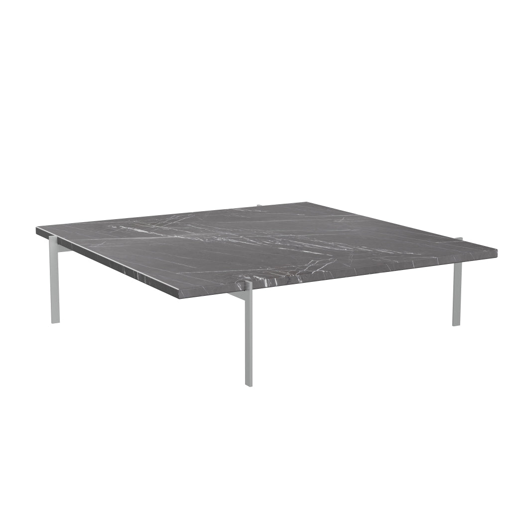 [product_category]-Fritz Hansen Pk61 A Coffee Table 120 Cm, Black Marble-Fritz Hansen-PK61A-Stahl-Marmor-Schwarz-Matt-FRI-4