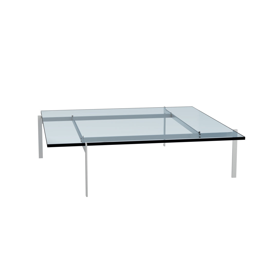 [product_category]-Fritz Hansen Pk61 A Coffee Table 120 Cm, Glass-Fritz Hansen-PK61A-Stahl-Glas-FRI-2