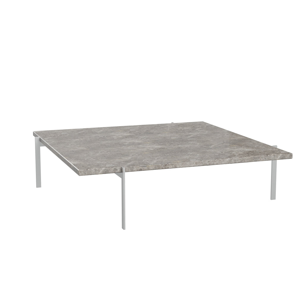 [product_category]-Fritz Hansen Pk61 A Coffee Table 120 Cm, Grey Brown Marble-Fritz Hansen-PK61A-Stahl-Marmor-Grau-Braun-Matt-FRI-3