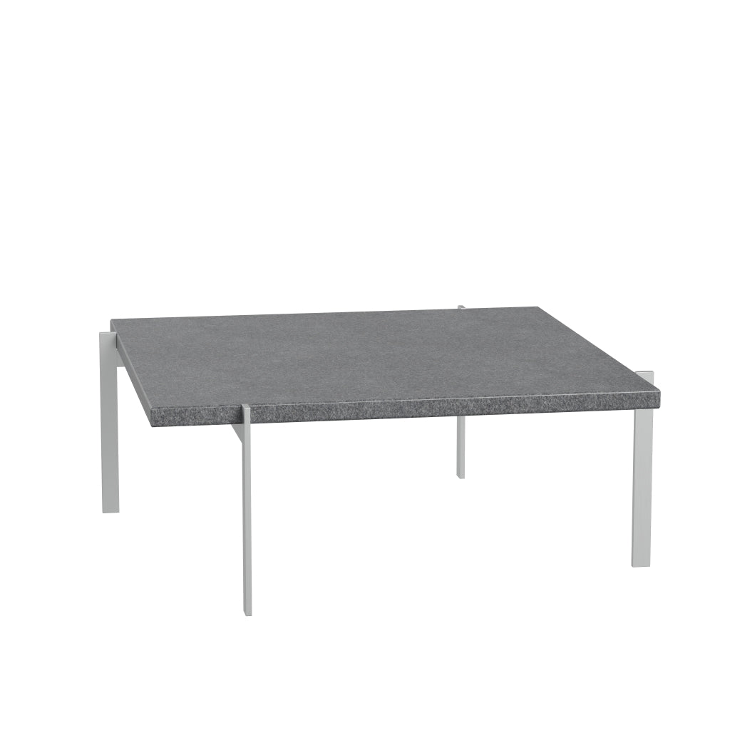 [product_category]-Fritz Hansen Pk61 Coffee Table 80 Cm, Granite-Fritz Hansen-PK61-Stahl-Granit-FRI-2