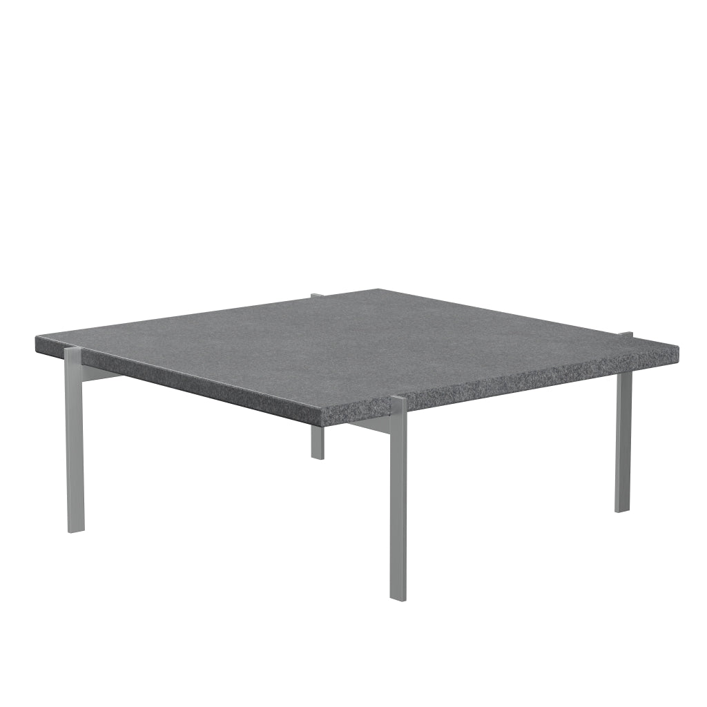 [product_category]-Fritz Hansen Pk61 Coffee Table 80 Cm, Granite-Fritz Hansen-PK61-Stahl-Granit-FRI-5