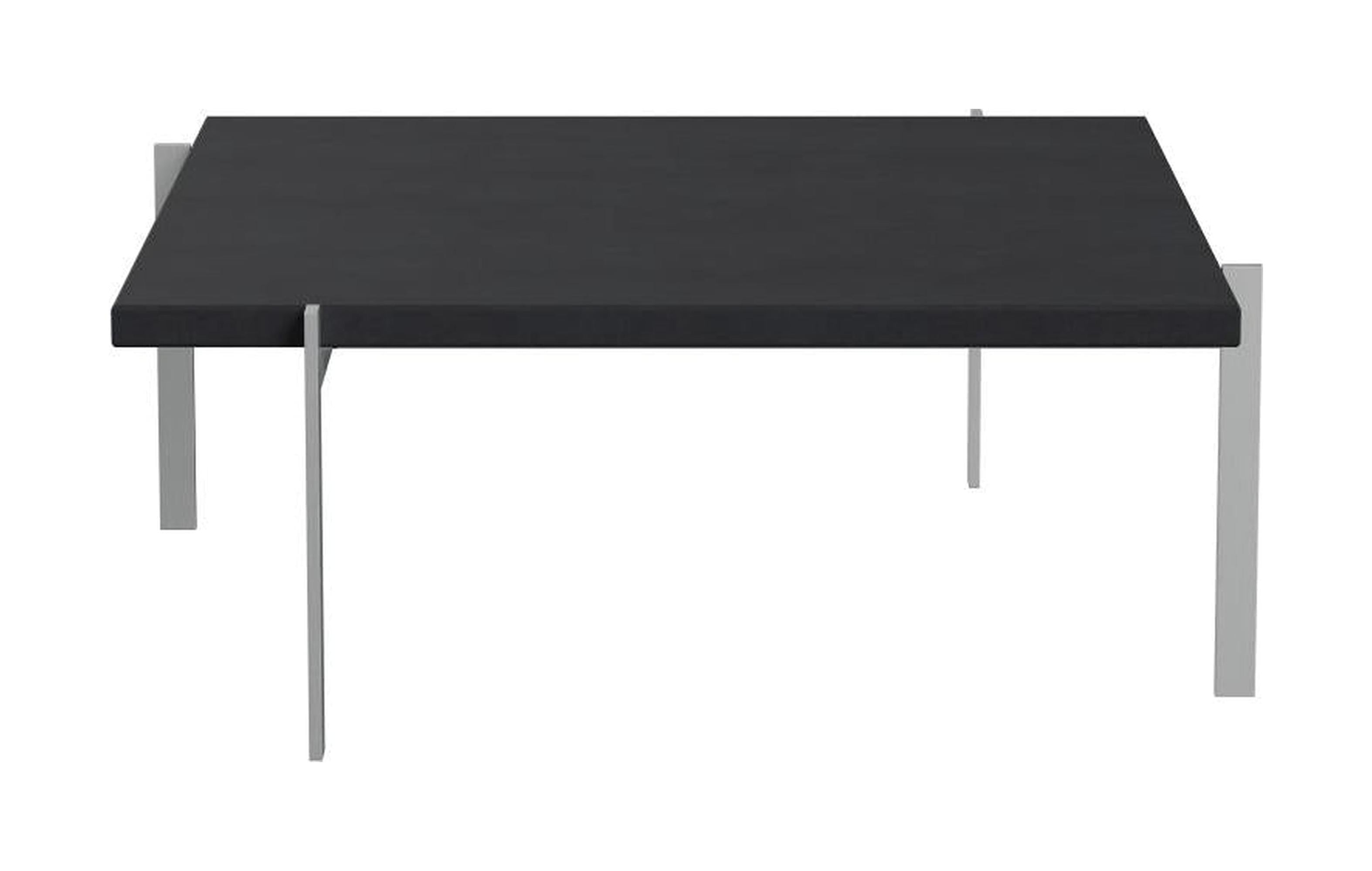 [product_category]-Fritz Hansen Pk61 Coffee Table 80 Cm, Slate-Fritz Hansen-PK61-Stahl-Schiefer-FRI-1