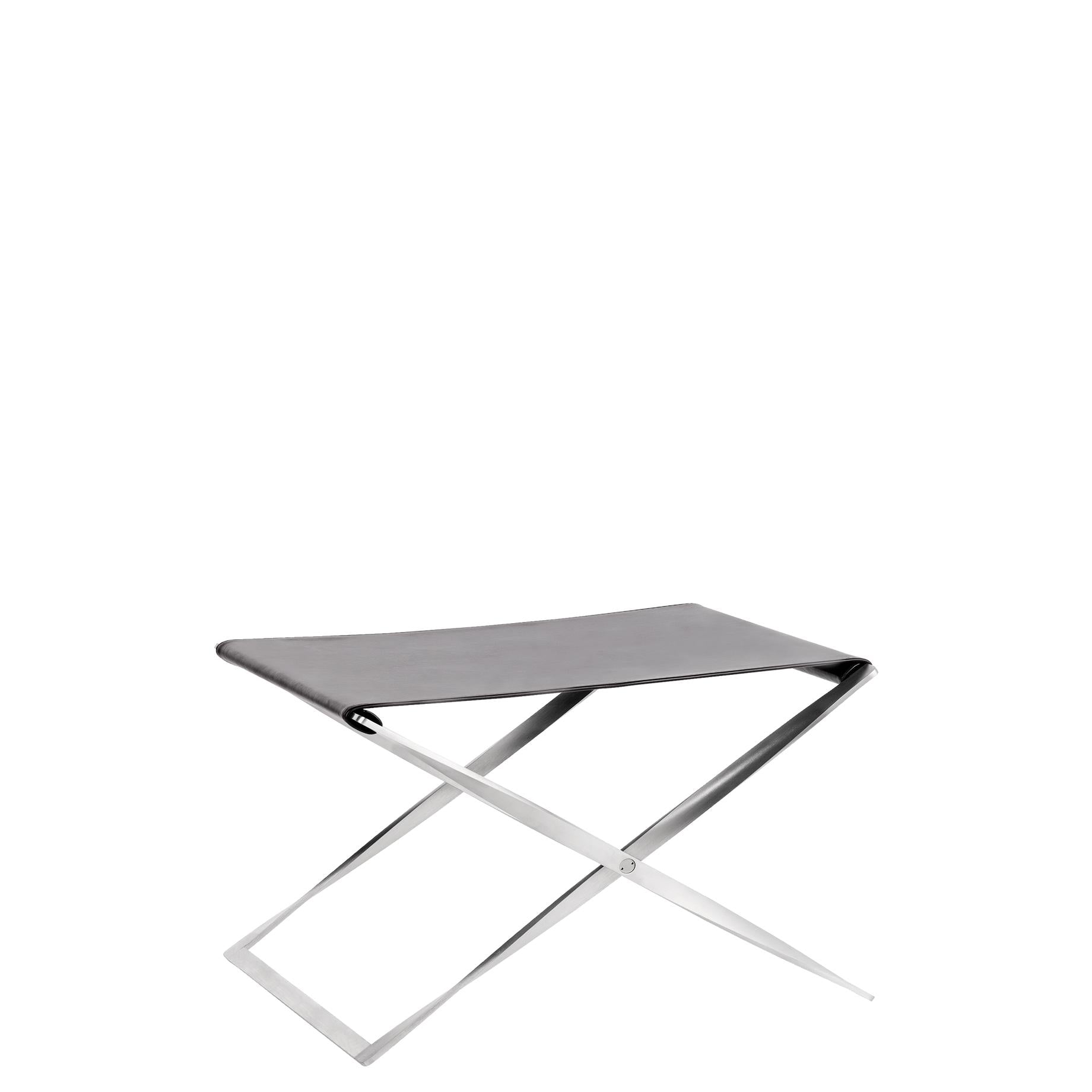[product_category]-Fritz Hansen Pk91 Folding Chair, Natural Canvas-Fritz Hansen-PK91-natur-FRI-2