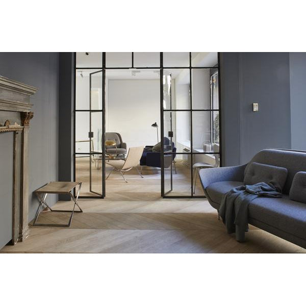 [product_category]-Fritz Hansen Pk91 Folding Chair, Natural Canvas-Fritz Hansen-PK91-natur-FRI-3