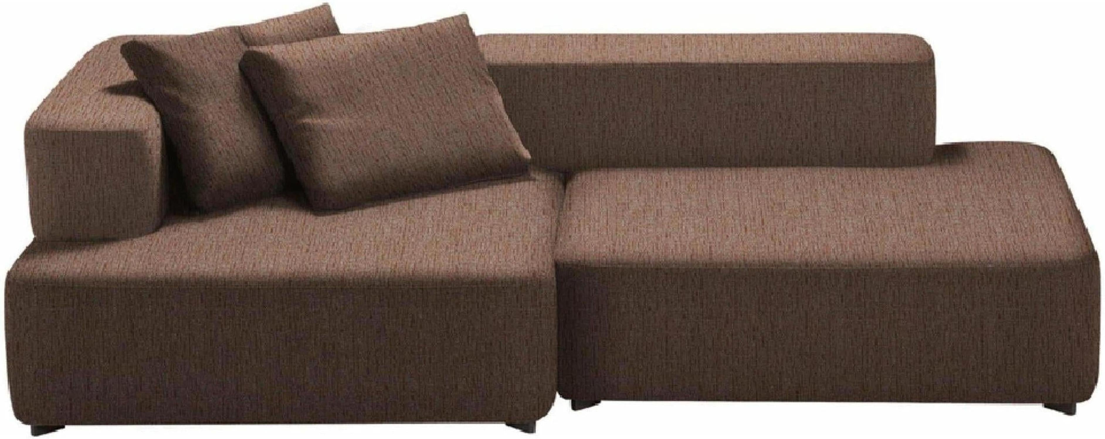 [product_category]-Fritz Hansen Pl240 4 Alphabet 2 Seater Sofa Christianshavn, Beige/Orange-Fritz Hansen-PL240-4-CHRIS-1132-FRI-1