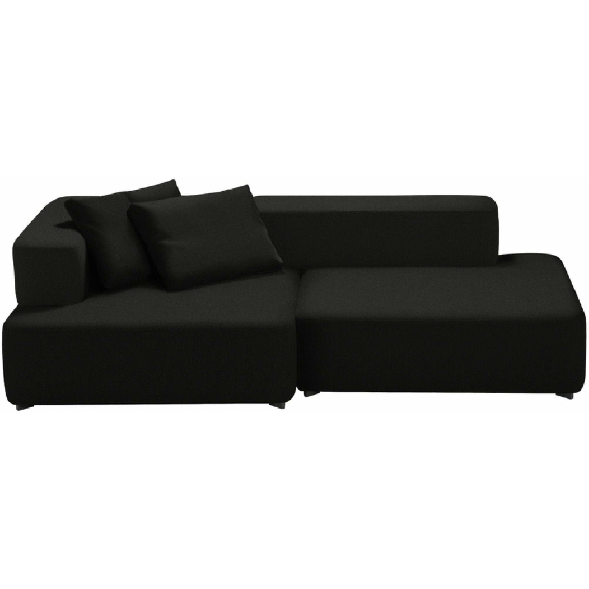 [product_category]-Fritz Hansen Pl240 4 Alphabet 2 Seater Sofa Christianshavn, Black Uni-Fritz Hansen-PL240-4-CHRIS-1175-FRI-1