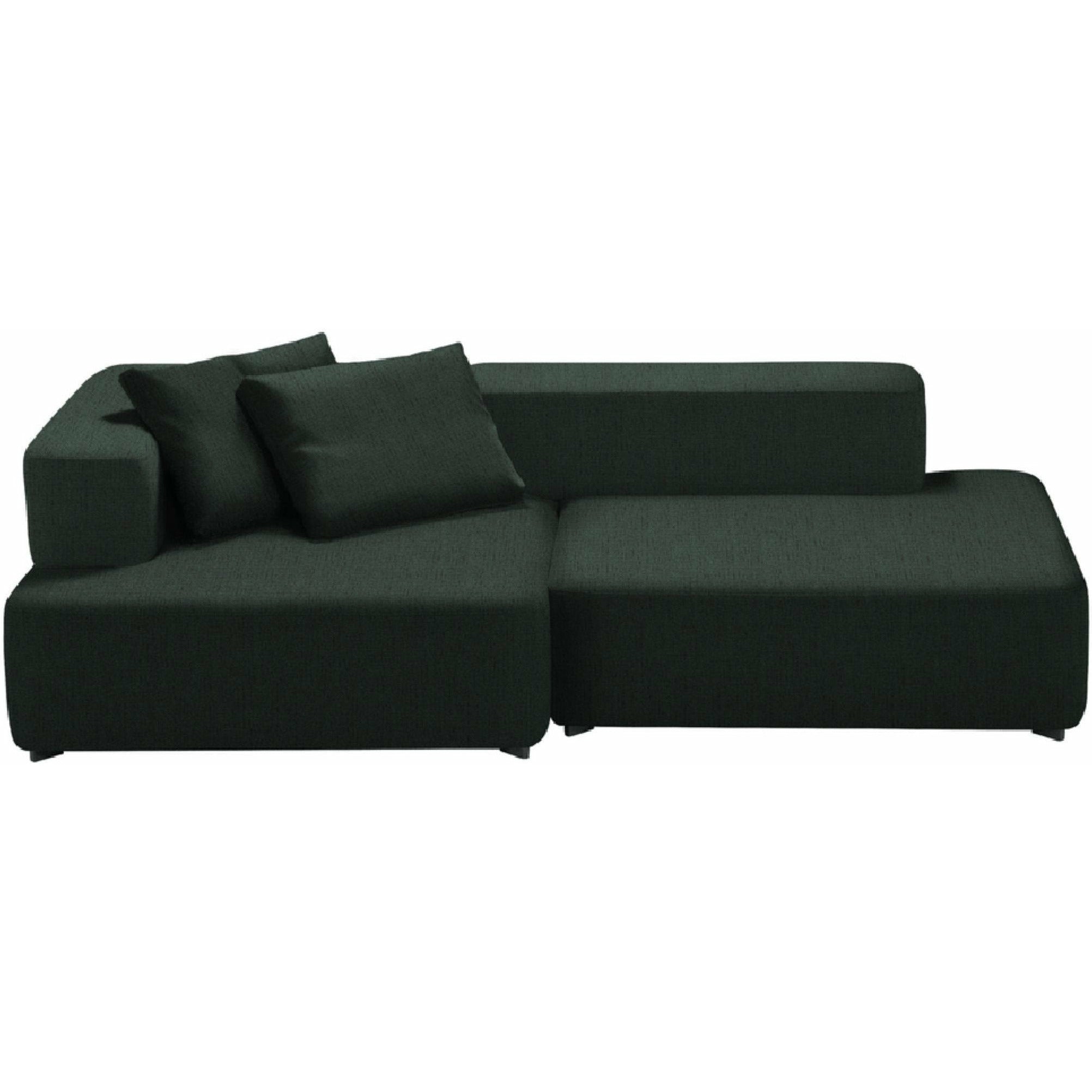 [product_category]-Fritz Hansen Pl240 4 Alphabet 2 Seater Sofa Christianshavn, Dark Green-Fritz Hansen-PL240-4-CHRIS-1161-FRI-1