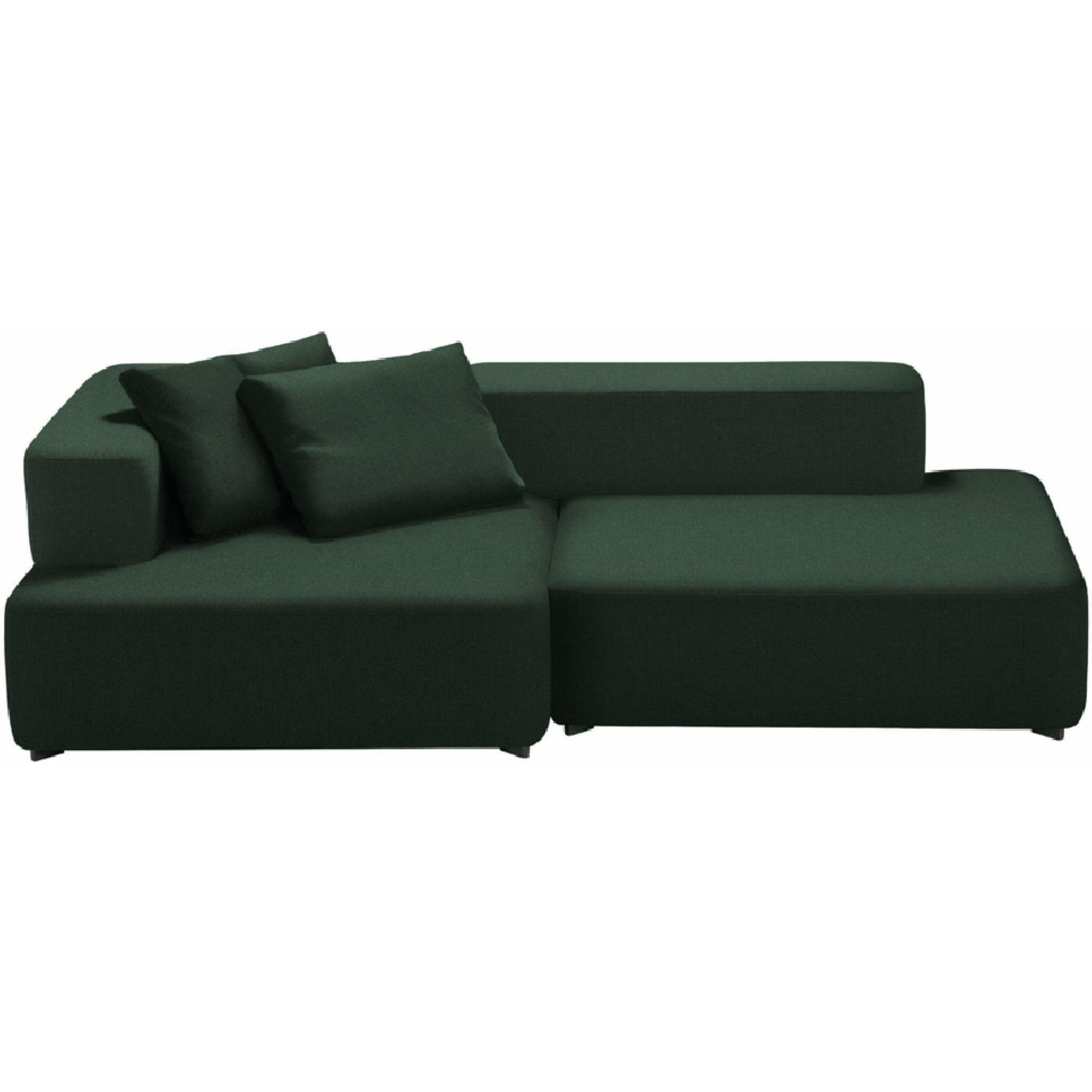 [product_category]-Fritz Hansen Pl240 4 Alphabet 2 Seater Sofa Christianshavn, Dark Green Uni-Fritz Hansen-PL240-4-CHRIS-1160-FRI-1