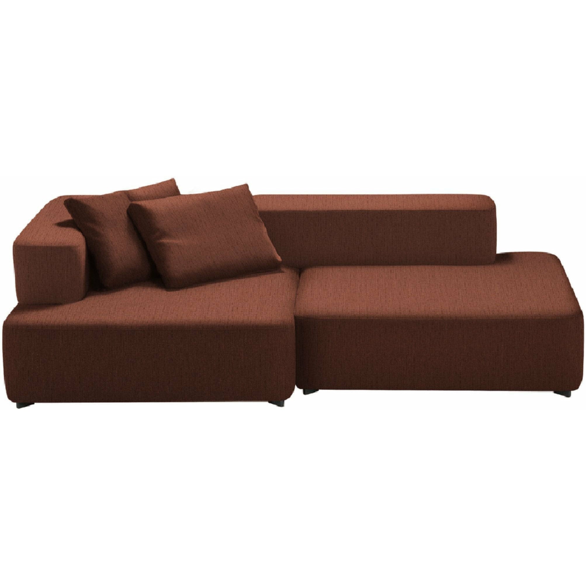 [product_category]-Fritz Hansen Pl240 4 Alphabet 2 Seater Sofa Christianshavn, Orange-Fritz Hansen-PL240-4-CHRIS-1133-FRI-1