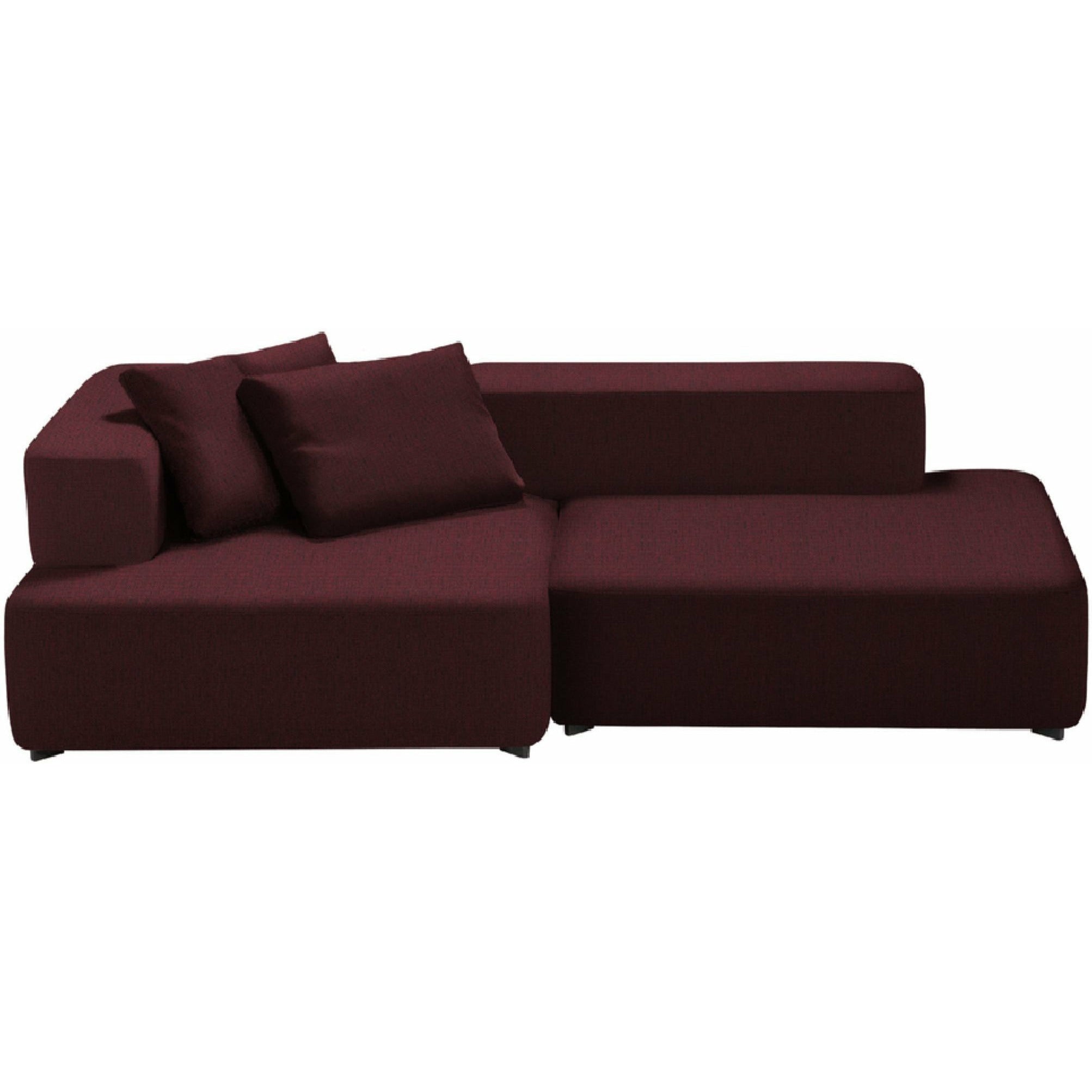 [product_category]-Fritz Hansen Pl240 4 Alphabet 2 Seater Sofa Christianshavn, Red-Fritz Hansen-PL240-4-CHRIS-1141-FRI-1