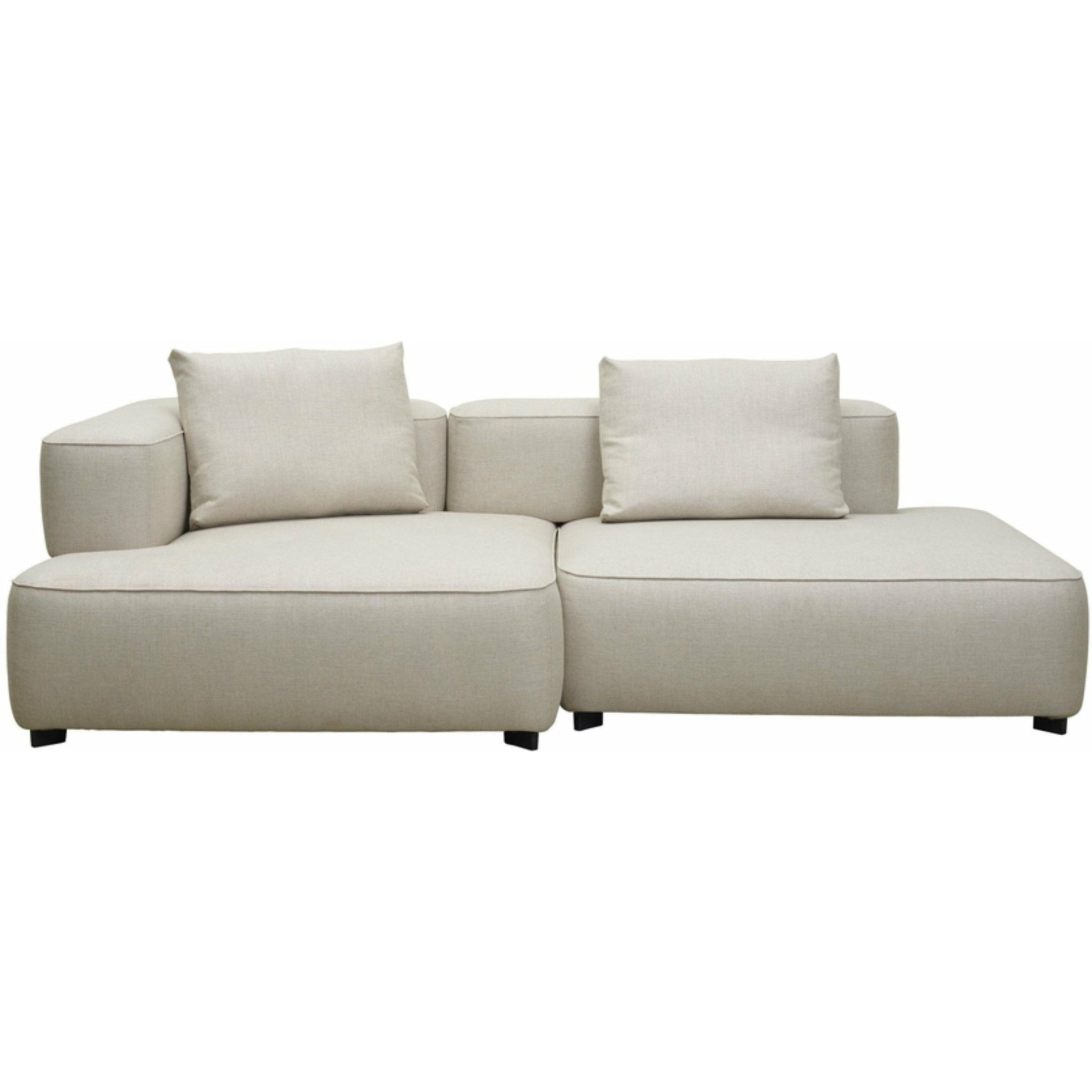 [product_category]-Fritz Hansen Pl240 4 Alphabet 2 Seater Sofa Hue, Fossil-Fritz Hansen-PL240-4-HUE-FOSSIL43-FRI-1