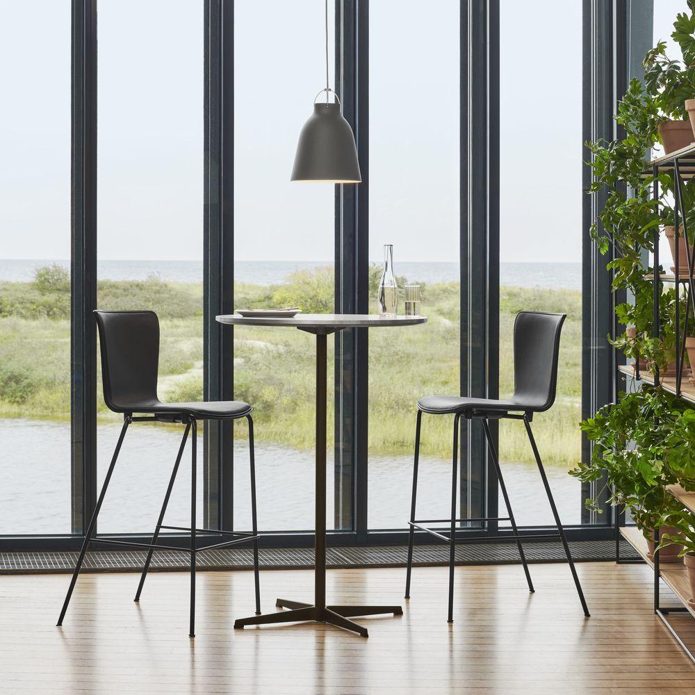 [product_category]-Fritz Hansen Super Circular Bar Table ø75, Black/Black-Fritz Hansen-A902-Black-FRI-6