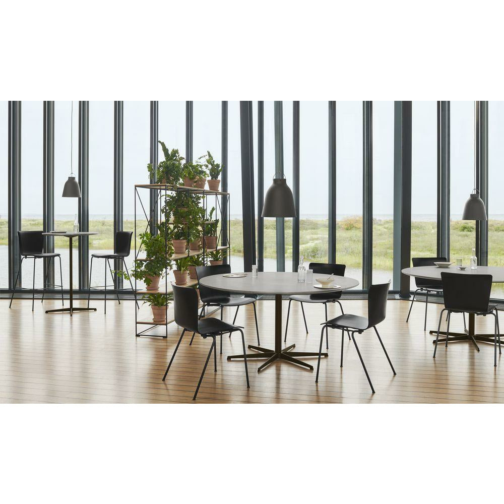 [product_category]-Fritz Hansen Super Circular Bar Table ø75, Bromo Grey/Warm Graphite-Fritz Hansen-A902-Grey-Bromo-FRI-4