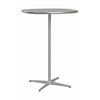 Fritz Hansen Supercircular™ Bar Table ø75, Efeso Grey/Silver Grey