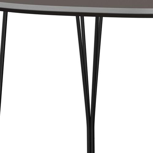 [product_category]-Fritz Hansen Superellipse Dining Table Black/Grey Fenix Laminates, 170x100 Cm-Fritz Hansen-B616-FXGRL-SPAL-DRBL-FRI-4