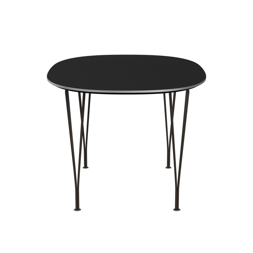 [product_category]-Fritz Hansen Superellipse Dining Table Brown Bronze/Black Fenix Laminates, 135x90 Cm-Fritz Hansen-B611-FXBLL-SPAL-DBPC-FRI-3