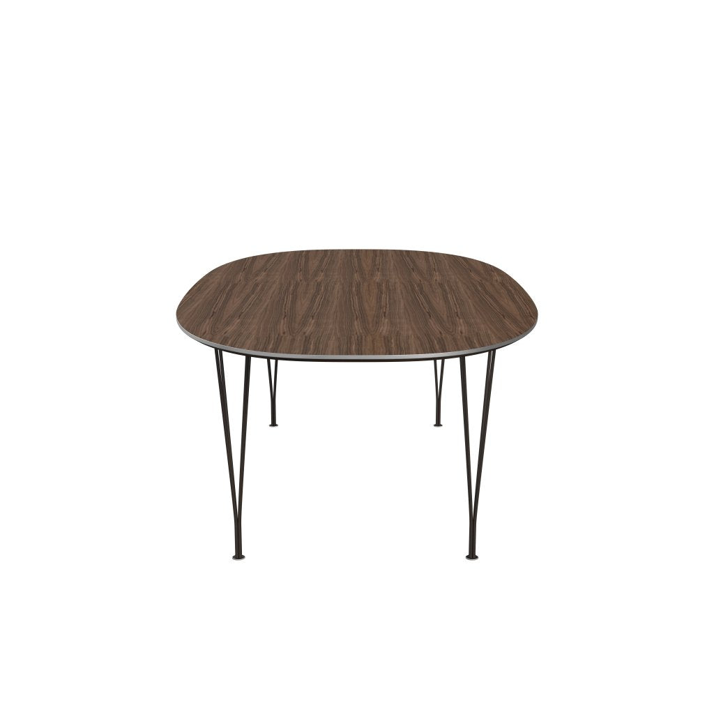 [product_category]-Fritz Hansen Superellipse Dining Table Brown Bronze/Walnut Veneer, 240x120 Cm-Fritz Hansen-B614-WAL001-SPAL-DBPC-FRI-3