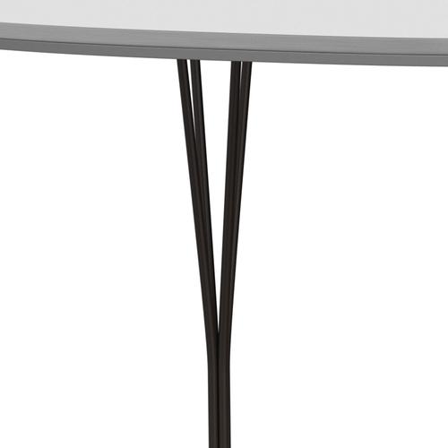 [product_category]-Fritz Hansen Superellipse Dining Table Brown Bronze/White Fenix Laminates, 180x120 Cm-Fritz Hansen-B613-FXWHL-SPAL-DBPC-FRI-4