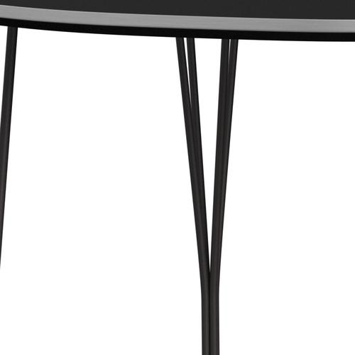 [product_category]-Fritz Hansen Superellipse Dining Table Warm Graphite/Black Fenix Laminates, 170x100 Cm-Fritz Hansen-B616-FXBLL-SPAL-WARGRA-FRI-4