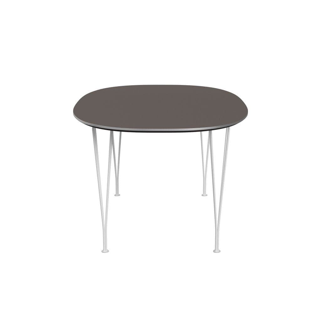 [product_category]-Fritz Hansen Superellipse Dining Table White/Grey Fenix Laminates, 170x100 Cm-Fritz Hansen-B616-FXGRL-SPAL-DRWH-FRI-3