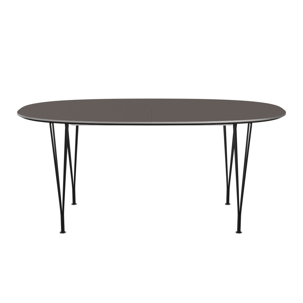 [product_category]-Fritz Hansen Superellipse Extendable Table Black/Grey Fenix Laminates, 270x100 Cm-Fritz Hansen-B620-FXGRL-SPAL-DRBL-FRI-1
