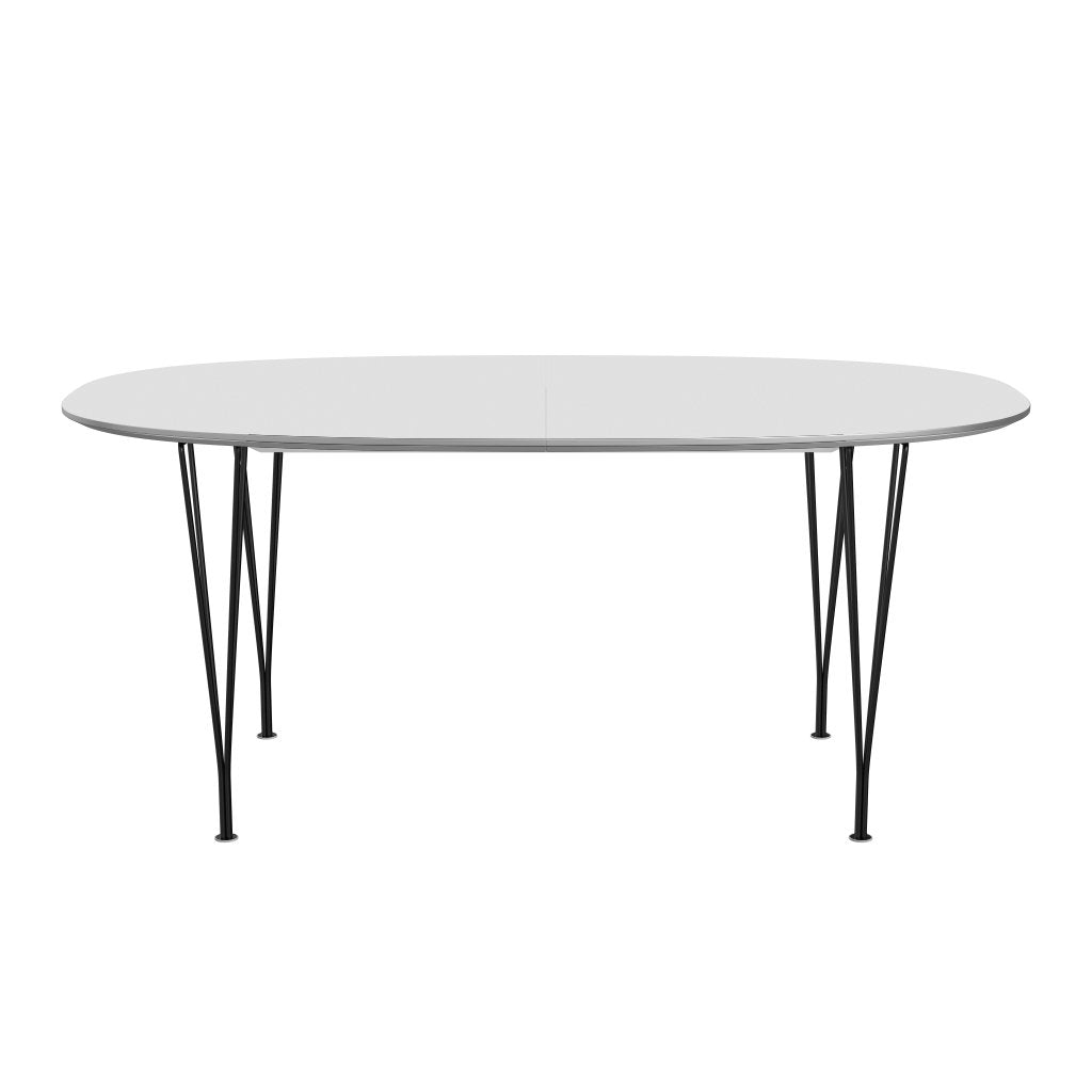 [product_category]-Fritz Hansen Superellipse Extendable Table Black/White Fenix Laminates, 270x100 Cm-Fritz Hansen-B620-FXWHL-SPAL-DRBL-FRI-1