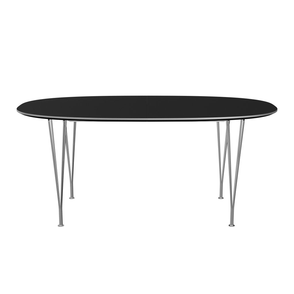 [product_category]-Fritz Hansen Superellipse Extendable Table Chrome/Black Fenix Laminates, 270x100 Cm-Fritz Hansen-B620-FXBLL-SPAL-CST-FRI-1