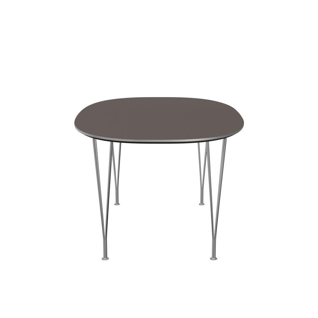[product_category]-Fritz Hansen Superellipse Extendable Table Chrome/Grey Fenix Laminates, 270x100 Cm-Fritz Hansen-B620-FXGRL-SPAL-CST-FRI-3