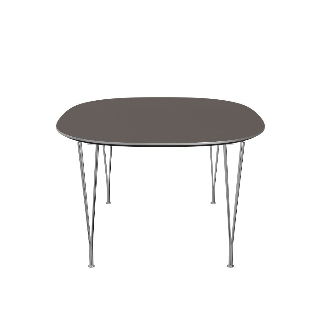 [product_category]-Fritz Hansen Superellipse Extendable Table Chrome/Grey Fenix Laminates, 300x120 Cm-Fritz Hansen-B619-FXGRL-SPAL-CST-FRI-3