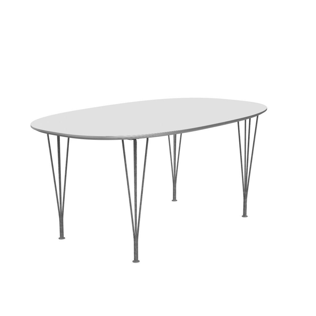 [product_category]-Fritz Hansen Superellipse Extendable Table Silvergrey/White Fenix Laminates, 270x100 Cm-Fritz Hansen-B620-FXWHL-SPAL-SIGREY-FRI-2