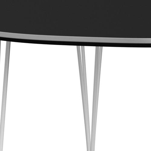 [product_category]-Fritz Hansen Superellipse Extendable Table White/Black Fenix Laminates, 270x100 Cm-Fritz Hansen-B620-FXBLL-SPAL-DRWH-FRI-4