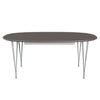 Fritz Hansen Superellipse™ Extending Table Nine Grey/Grey Fenix Laminates, 300x120 Cm