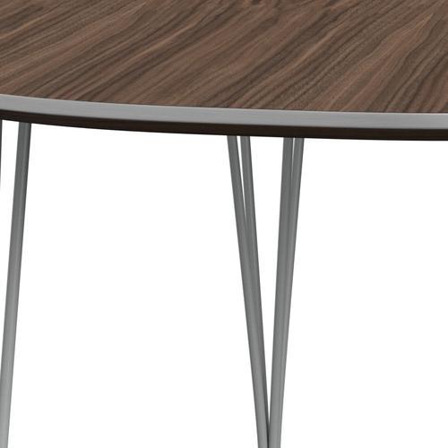 [product_category]-Fritz Hansen Superellipse Extending Table Nine Grey/Walnut Veneer, 270x100 Cm-Fritz Hansen-B620-WAL001-SPAL-DRNIGR-FRI-4